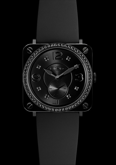 Watch Bell Ross BR S Black Ceramic Phantom Diamonds