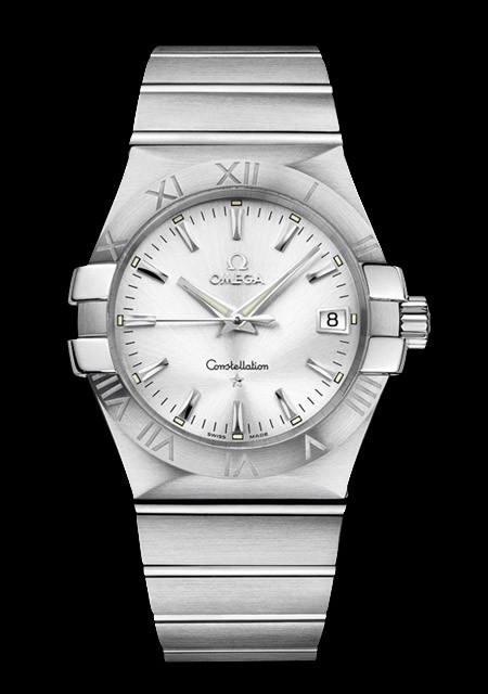 Watch Omega Constellation Quartz 35 mm Constellation 123.10.35.60.02.001 Steel Steel Bracelet