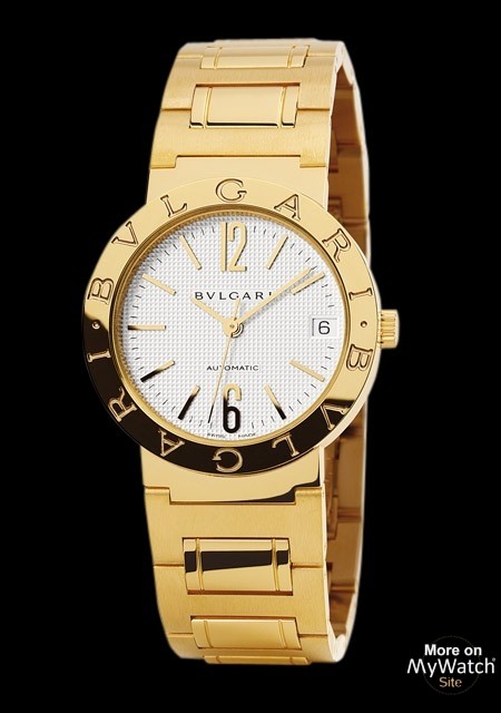 bvlgari white gold watch