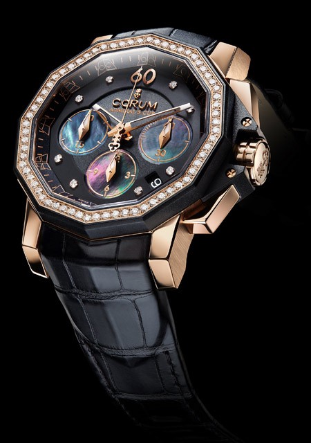 Watch Corum Admiral s Cup Challenger 40 Chrono Diamonds