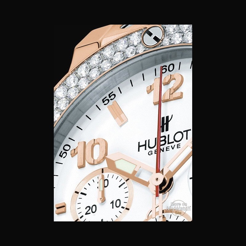  Hublot Big Bang Portocervo 18kt Rose Gold Diamond Watch  341.PE.230.RW.174 : Clothing, Shoes & Jewelry