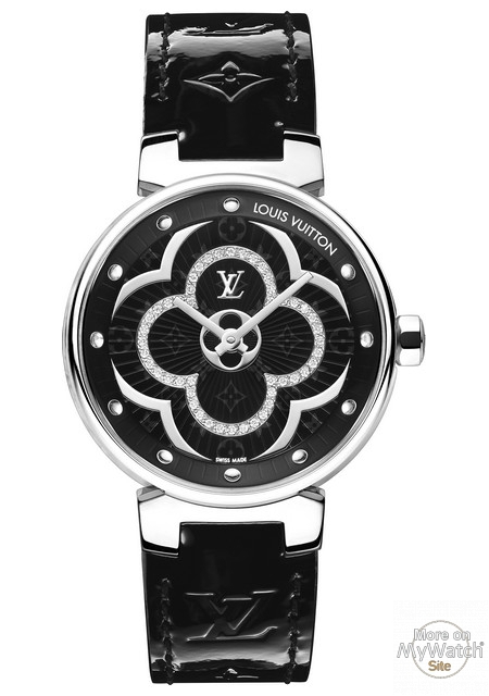 Louis Vuitton Watch Tambour All Black QA049