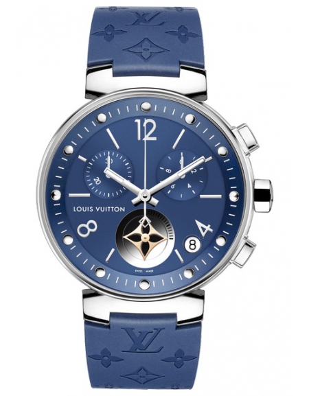 LOUIS VUITTON TAMBOUR MOON STAR 39,5mm QAAA52: retail price, second hand  price, specifications and reviews 