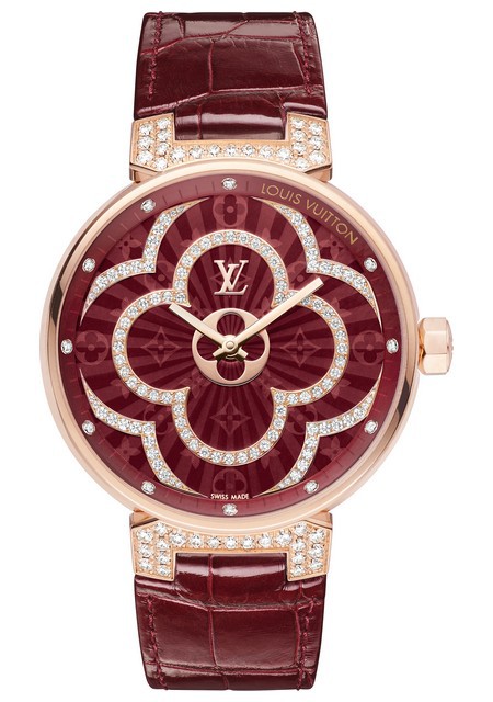 Precious Pink Gold Timepieces : Tambour Monogram Infini
