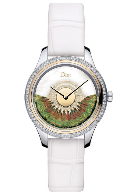 Montre diamond discount dior sapphire coated