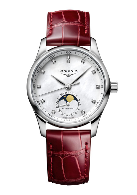 Longines moon phase watch on sale price