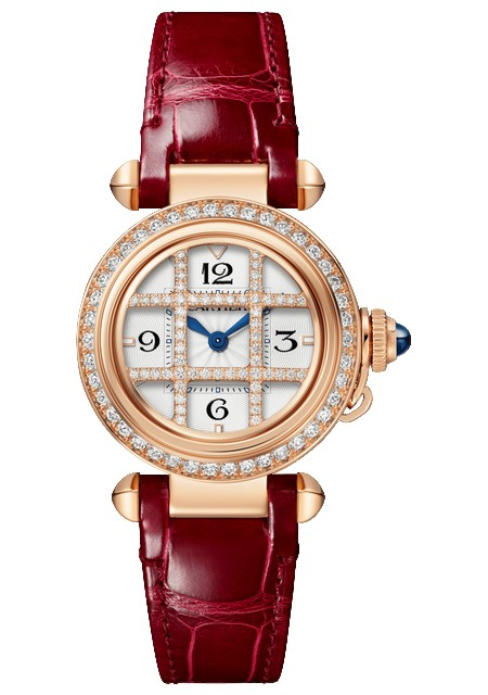 Watch Pasha de Cartier Cartier CRWJPA0021 Rose Gold Diamonds