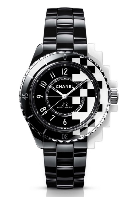 Chanel black 2025 ceramic watch