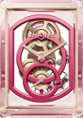 Montre Boy·Friend Squelette X-Ray Edition Rose