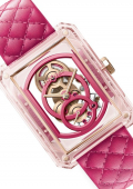 Montre Boy·Friend Squelette X-Ray Edition Rose