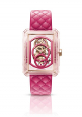 Montre Boy·Friend Squelette X-Ray Edition Rose