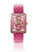 Montre Boyfriend Squelette Édition Rose