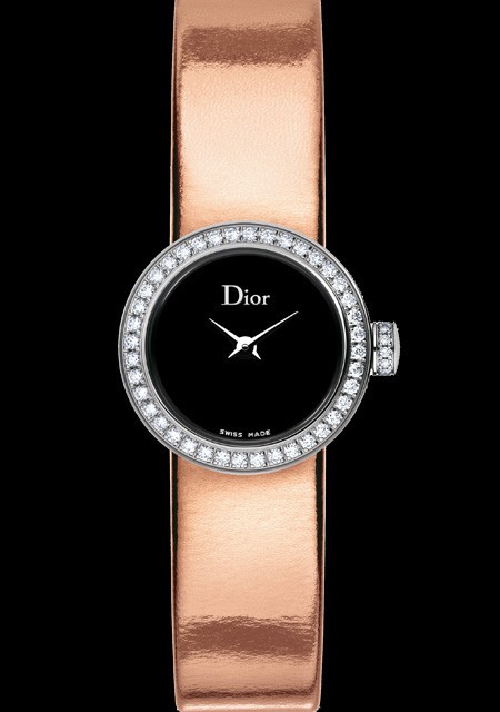 Rose gold hot sale dior watch